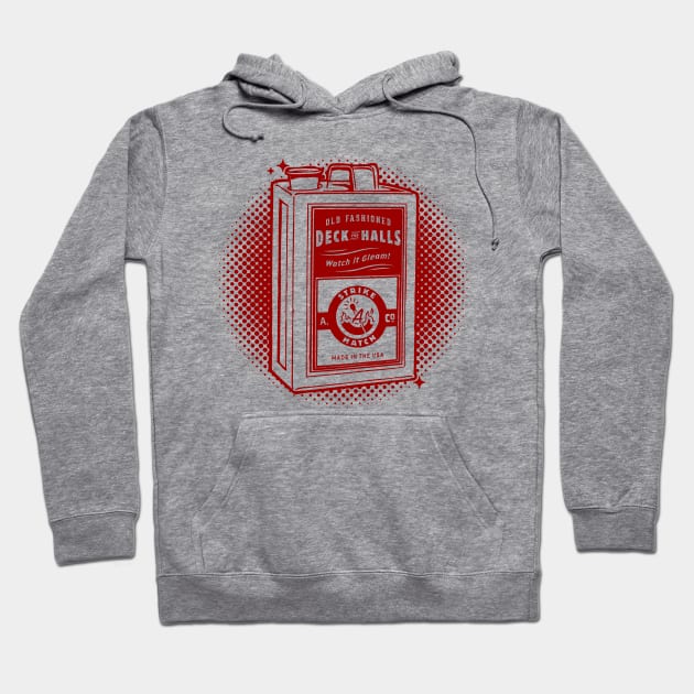 Deck The Halls Hoodie by visualcraftsman